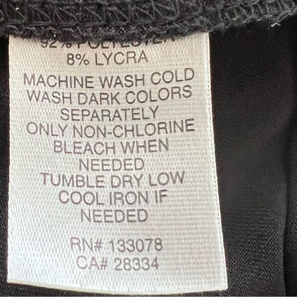 K-Swiss Black K-Core Woven Skort size Large - Picture 9 of 11